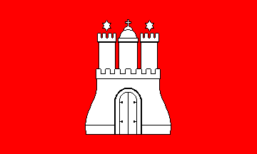 Hamburg Landesflagge