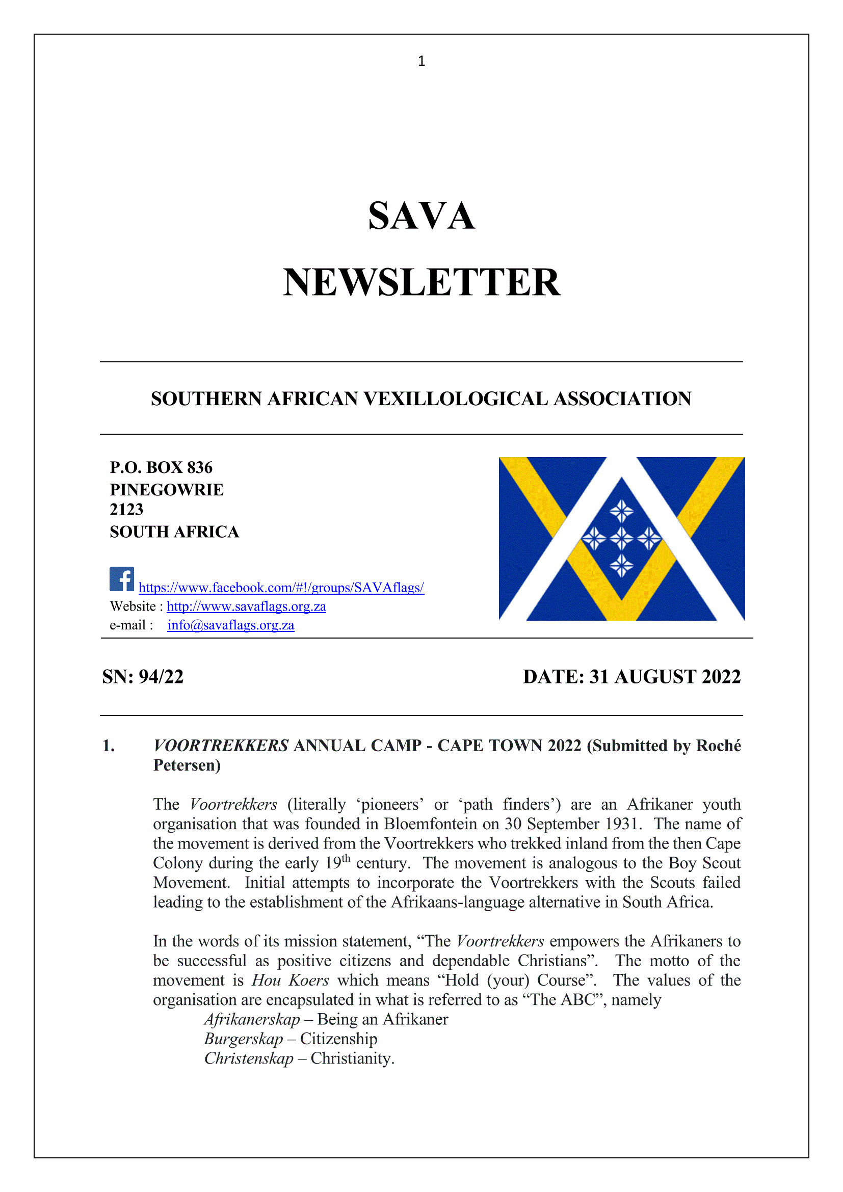 SAVA 94-22