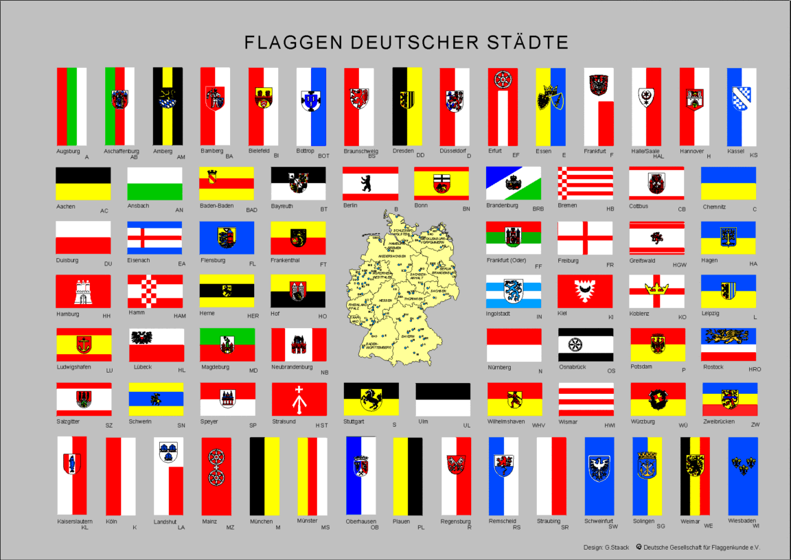 Flaggen deutscher Stdte